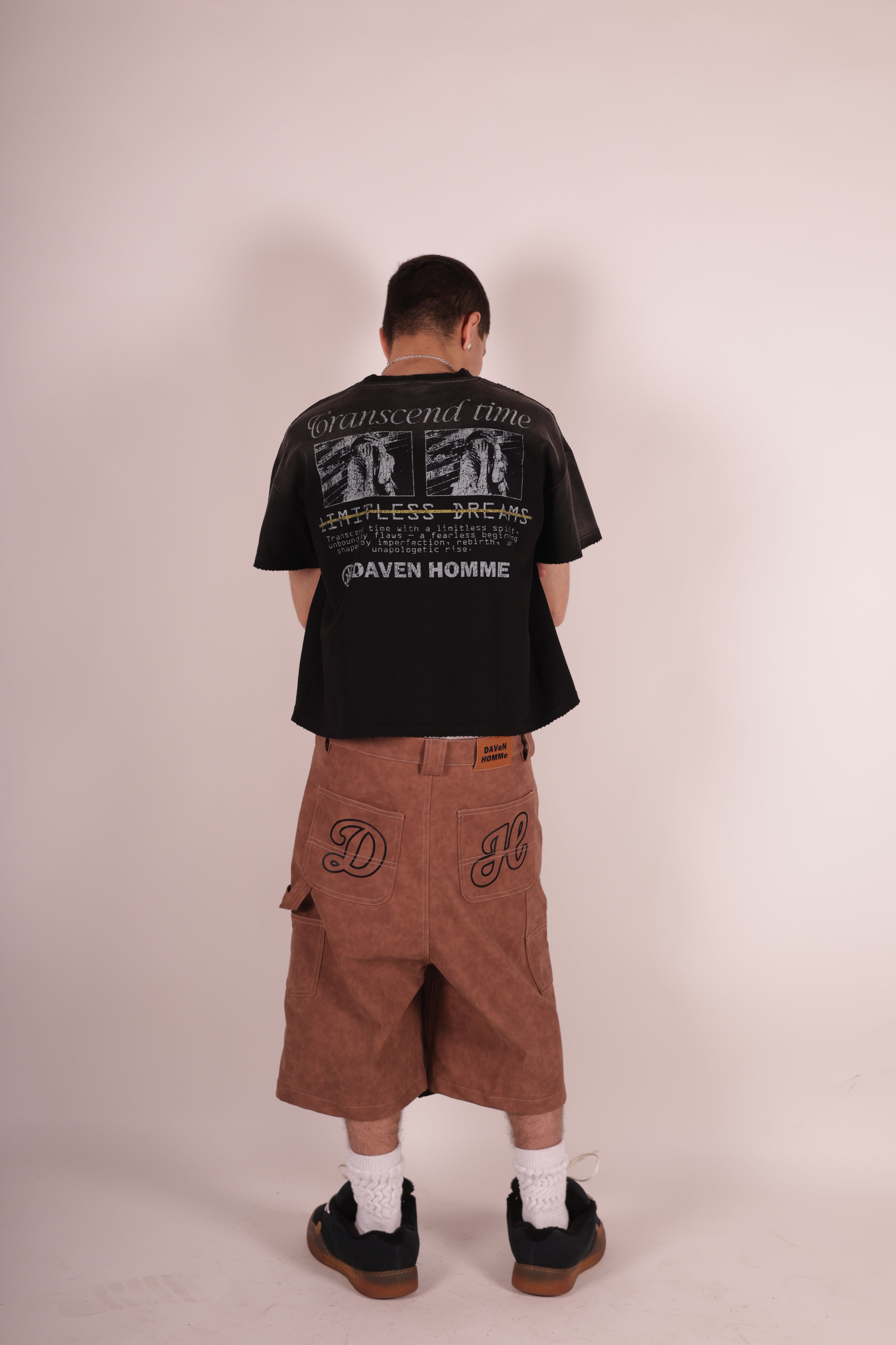 RIZ LEATHER SHORTS