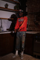 BROKEN REALITY RED LONGSLEEVE