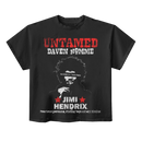 BLACK JIMI HENDRIX(UNTAMED) TEE
