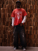 CLARITY THROUGH CHAOS RED TEE
