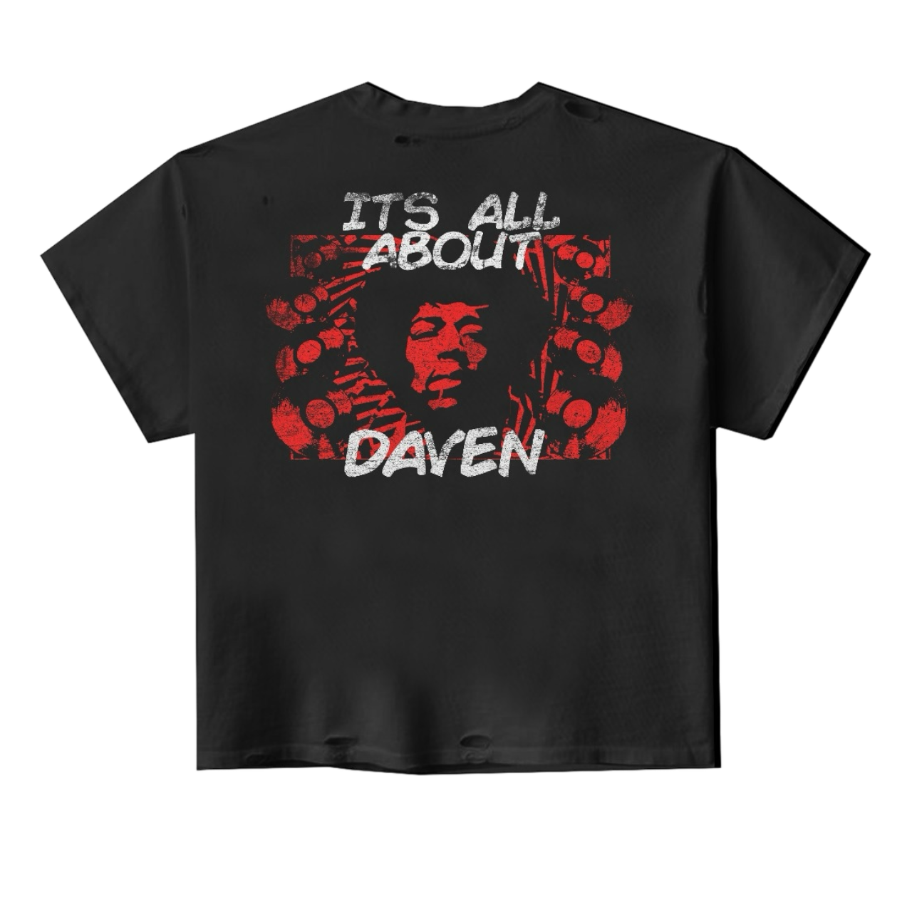 BLACK JIMI HENDRIX(UNTAMED) TEE