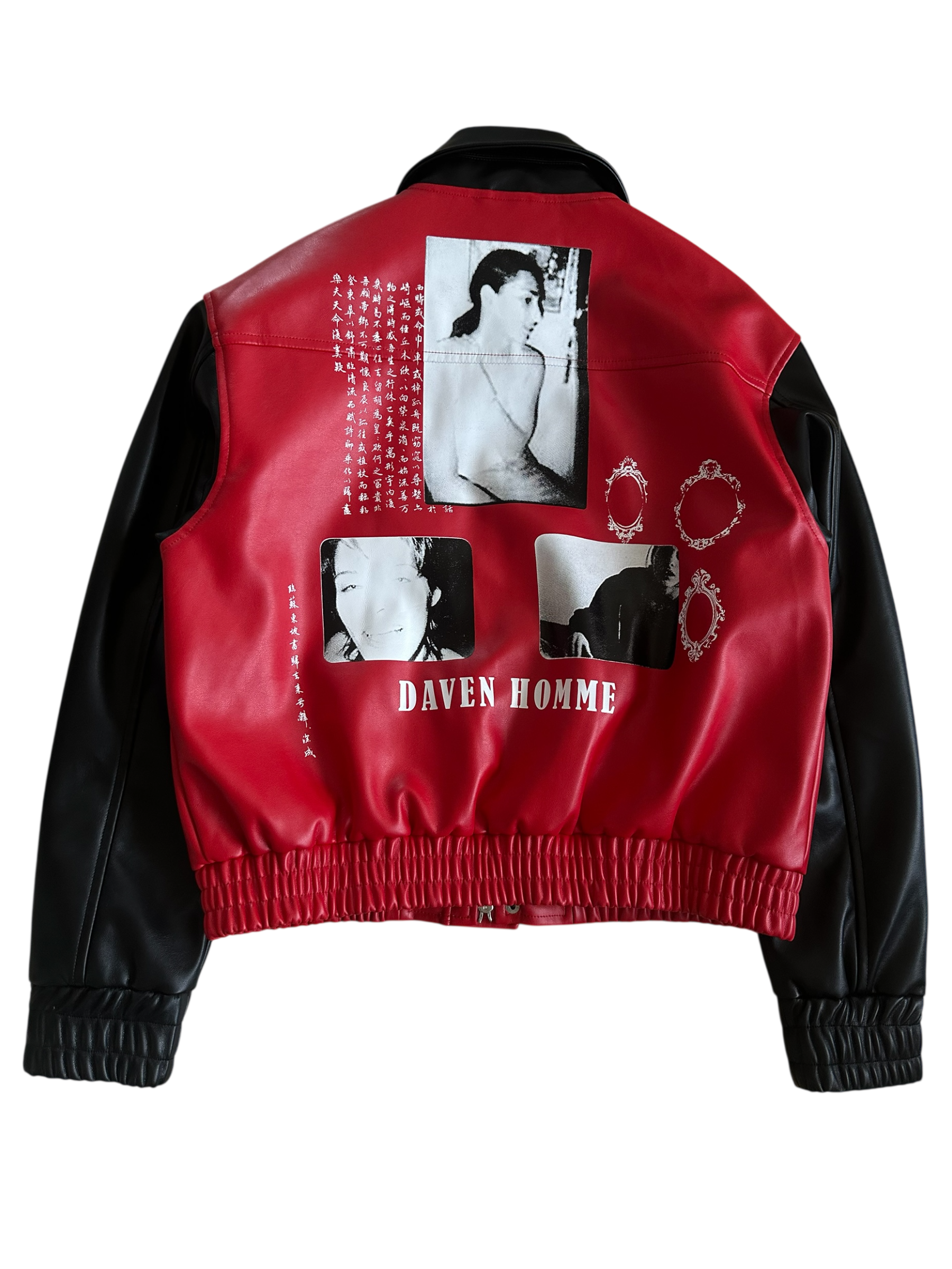 BLACK AND RED VON KELLY JACKET