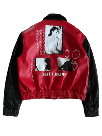 BLACK AND RED VON KELLY JACKET