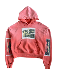 RED RAMONE PATCH HOODIE