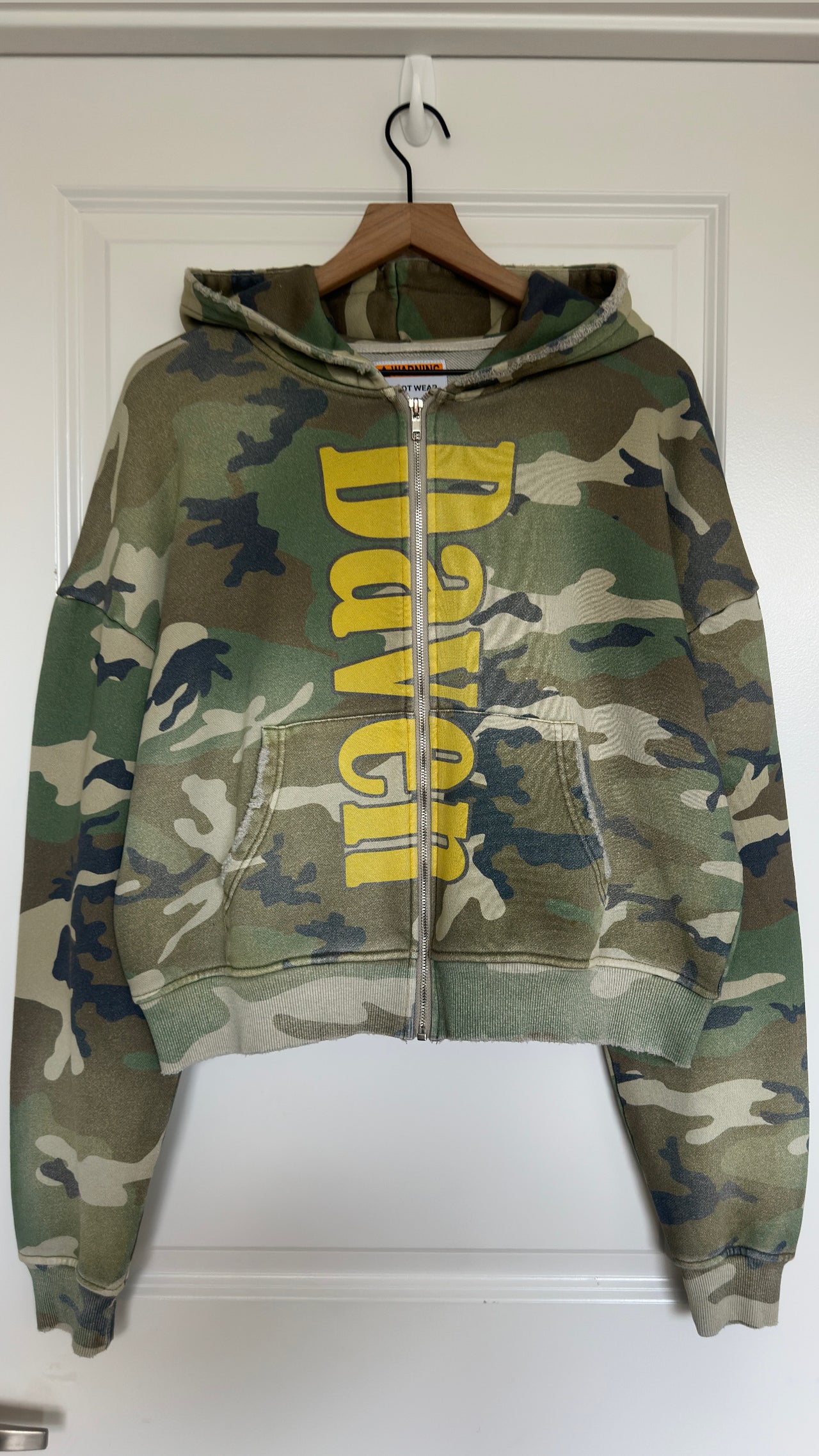 FOREVER YOUNG CAMO HOODIE