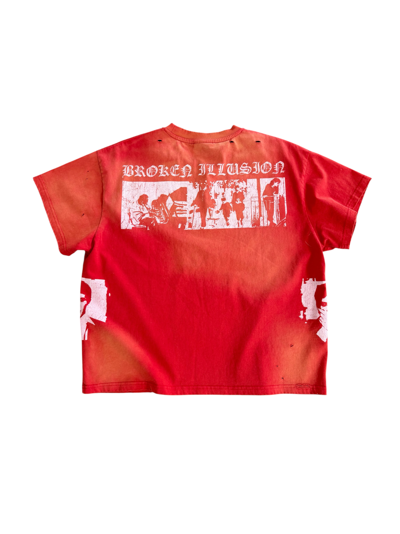 CLARITY THROUGH CHAOS RED TEE