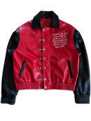 BLACK AND RED VON KELLY JACKET