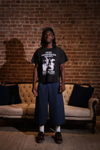 UNRESTRICTED SOCIETY BLACK TEE