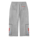 UNCHARTED ASH APPLIQUÉ EMBROIDERED SWEATPANTS