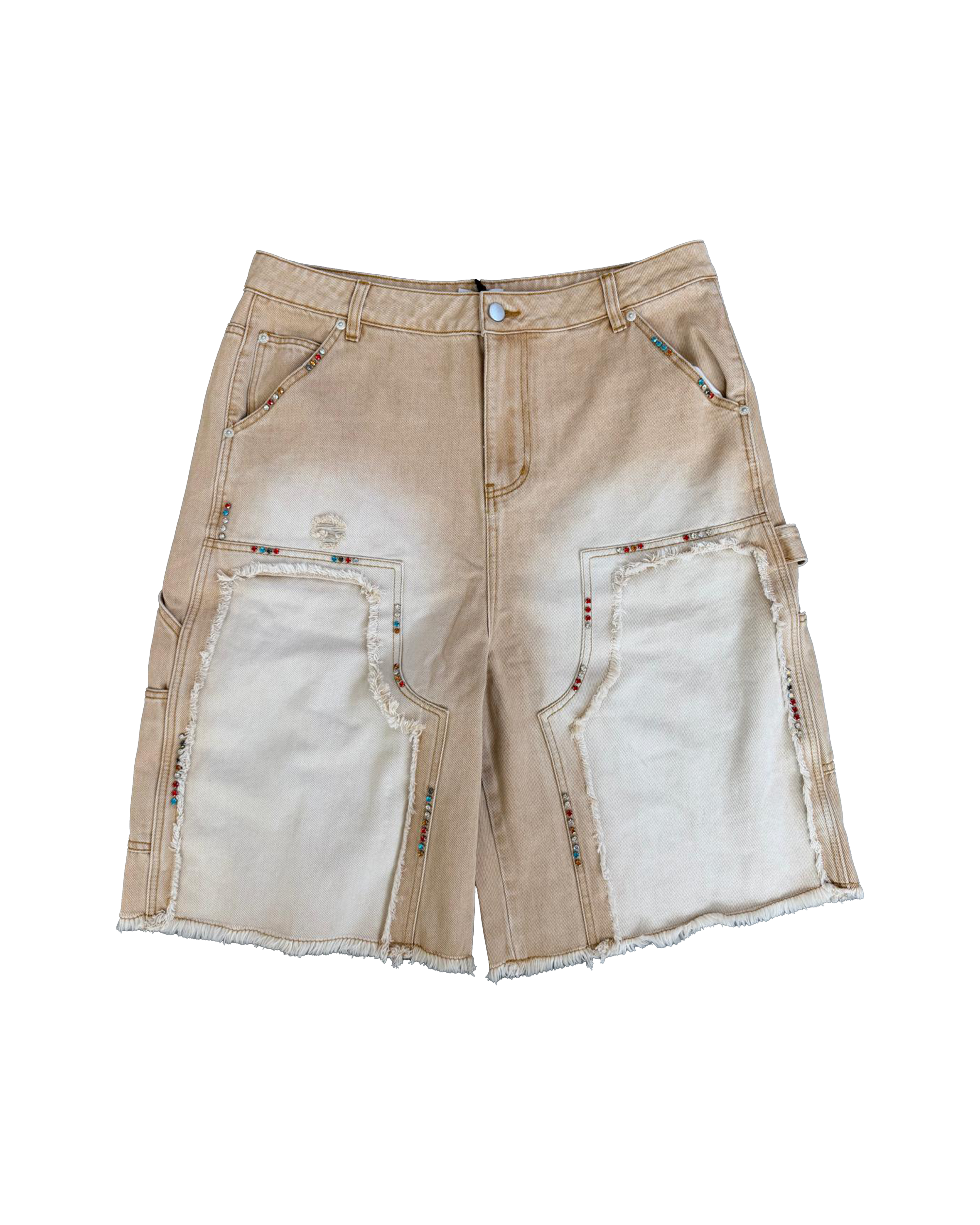 DH EMBEDDED RHINESTONES SHORTS
