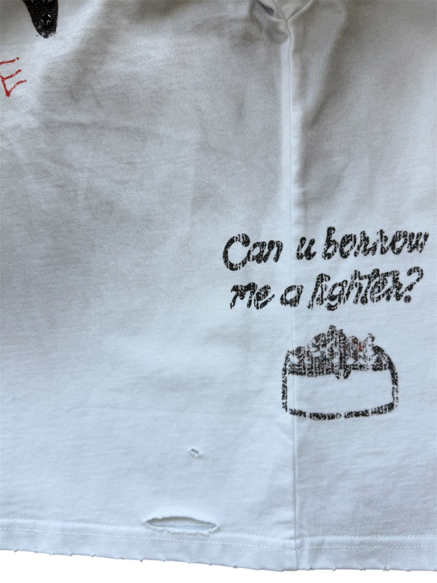 CAN U BORROW ME A LIGHTER TEE