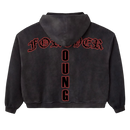 BLACK FOREVER YOUNG HOODIE