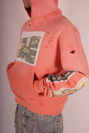 RED RAMONE PATCH HOODIE