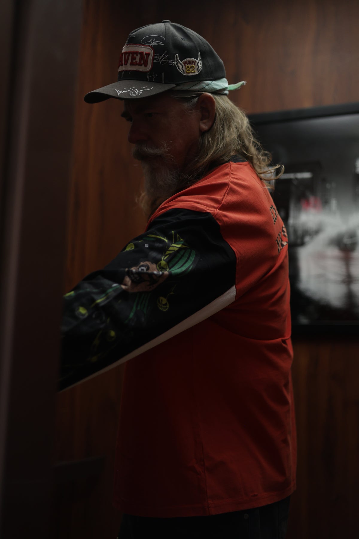 DH RED/BLACK JESTER LONGSLEEVE
