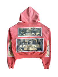 RED RAMONE PATCH HOODIE