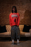 BROKEN REALITY RED LONGSLEEVE