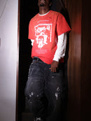 CLARITY THROUGH CHAOS RED TEE