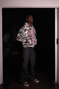 FOREVER YOUNG SNOW CAMO HOODIE
