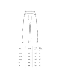 UNCHARTED APPLIQUÉ EMBROIDERED SWEATPANTS