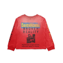 BROKEN REALITY RED LONGSLEEVE