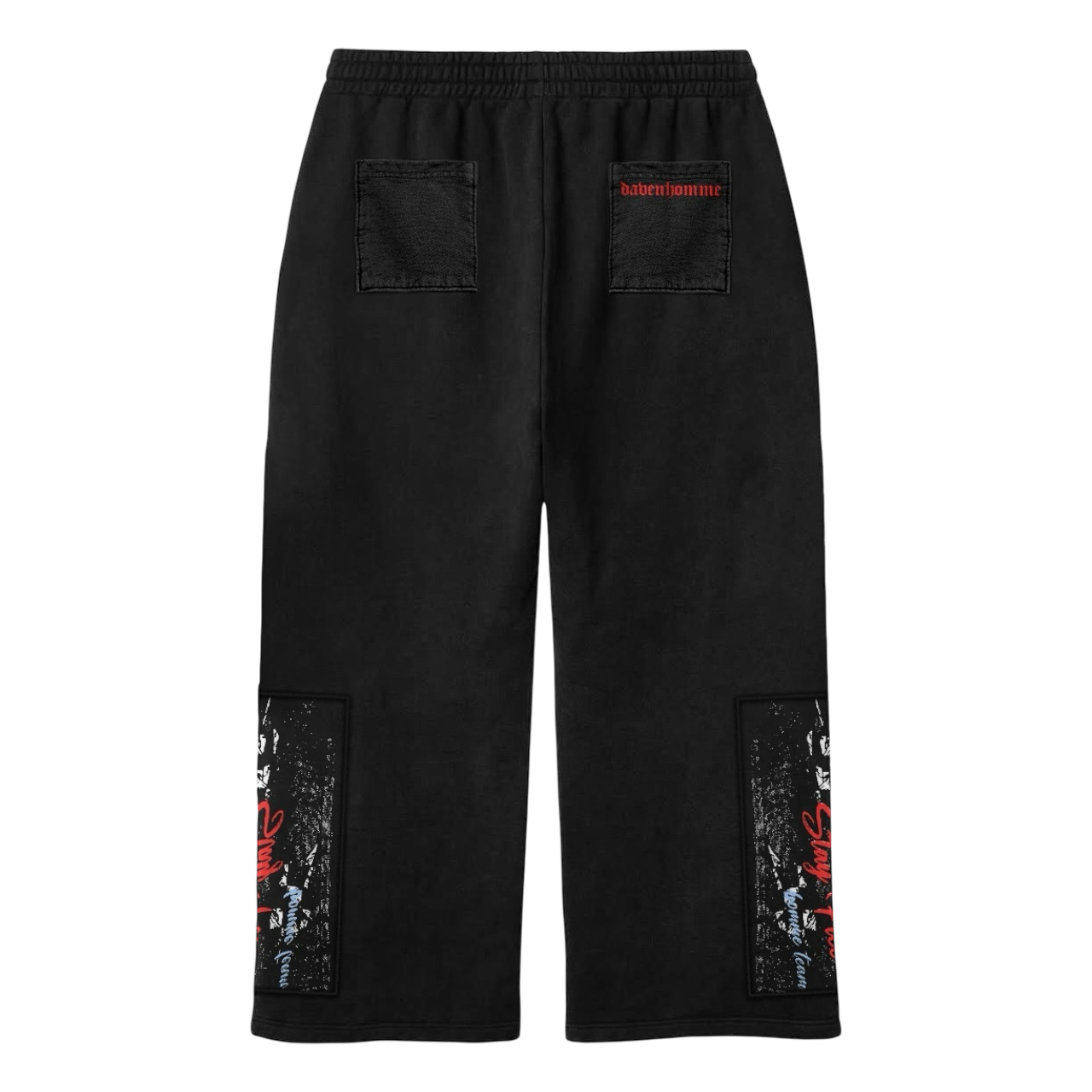 UNCHARTED APPLIQUÉ EMBROIDERED SWEATPANTS