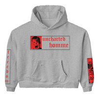 UNCHARTED ASH DH APPLIQUÉ EMBROIDERED HOODIE