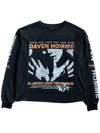 FLAWED AND FEARLESS LONGSLEEVE TEE