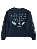 FLAWED AND FEARLESS LONGSLEEVE TEE