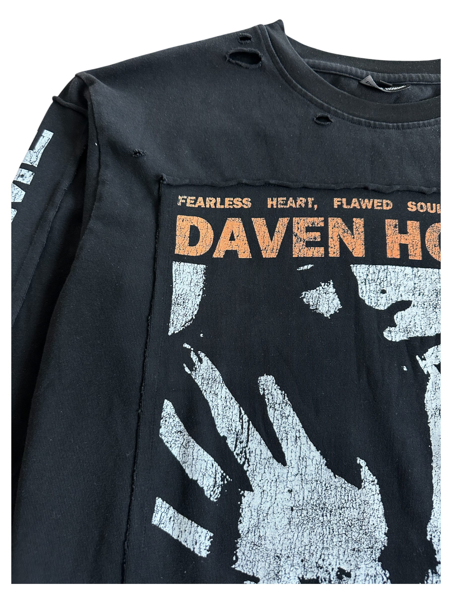 FLAWED AND FEARLESS LONGSLEEVE TEE