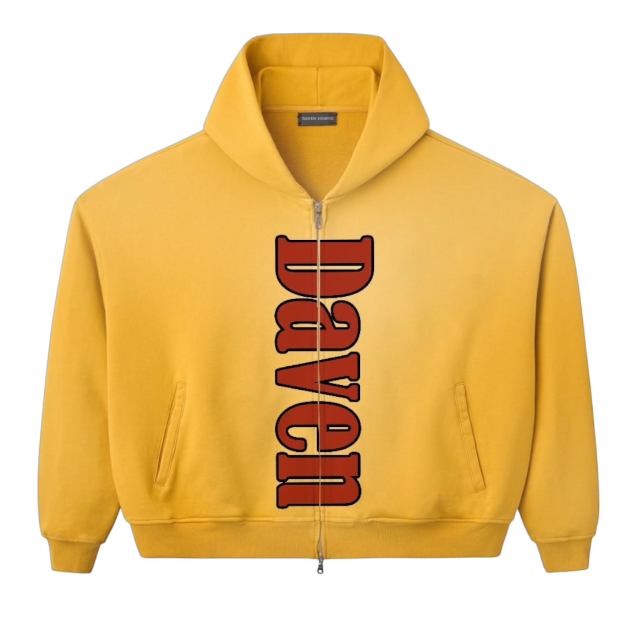 FOREVER YOUNG YELLOW HOODIE