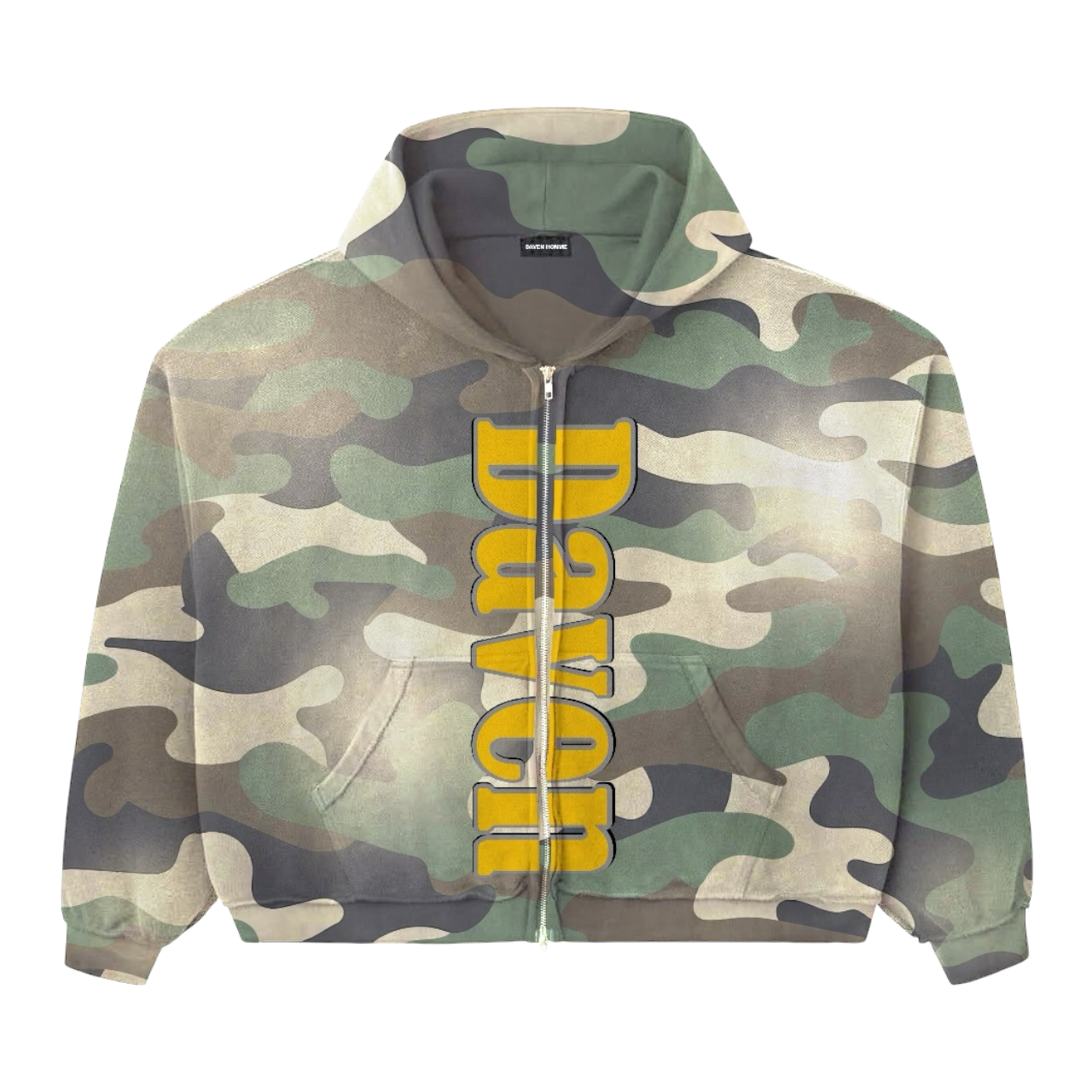 FOREVER YOUNG CAMO HOODIE