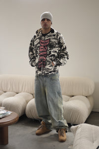 FOREVER YOUNG SNOW CAMO HOODIE