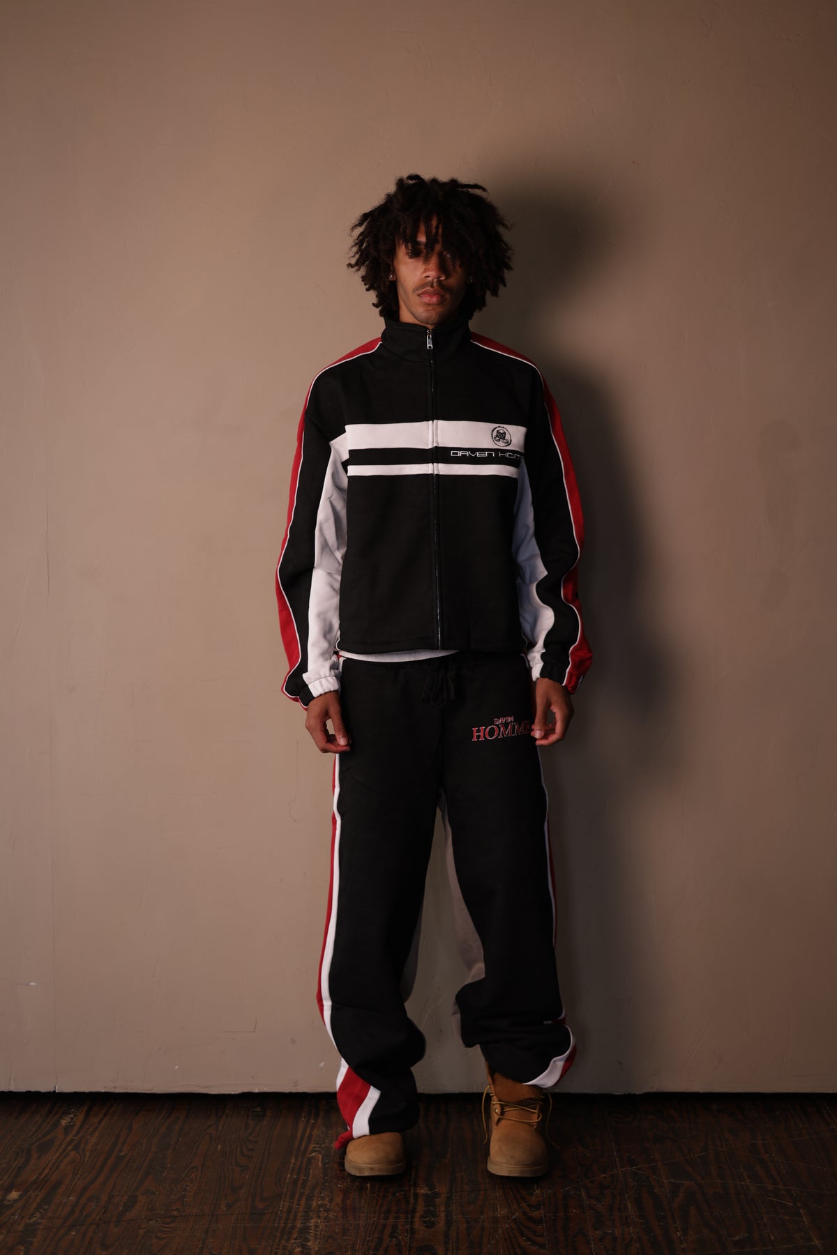 OVERTHINKING KILLS HAPPINESS BLACK CAMO SWEATPANTS