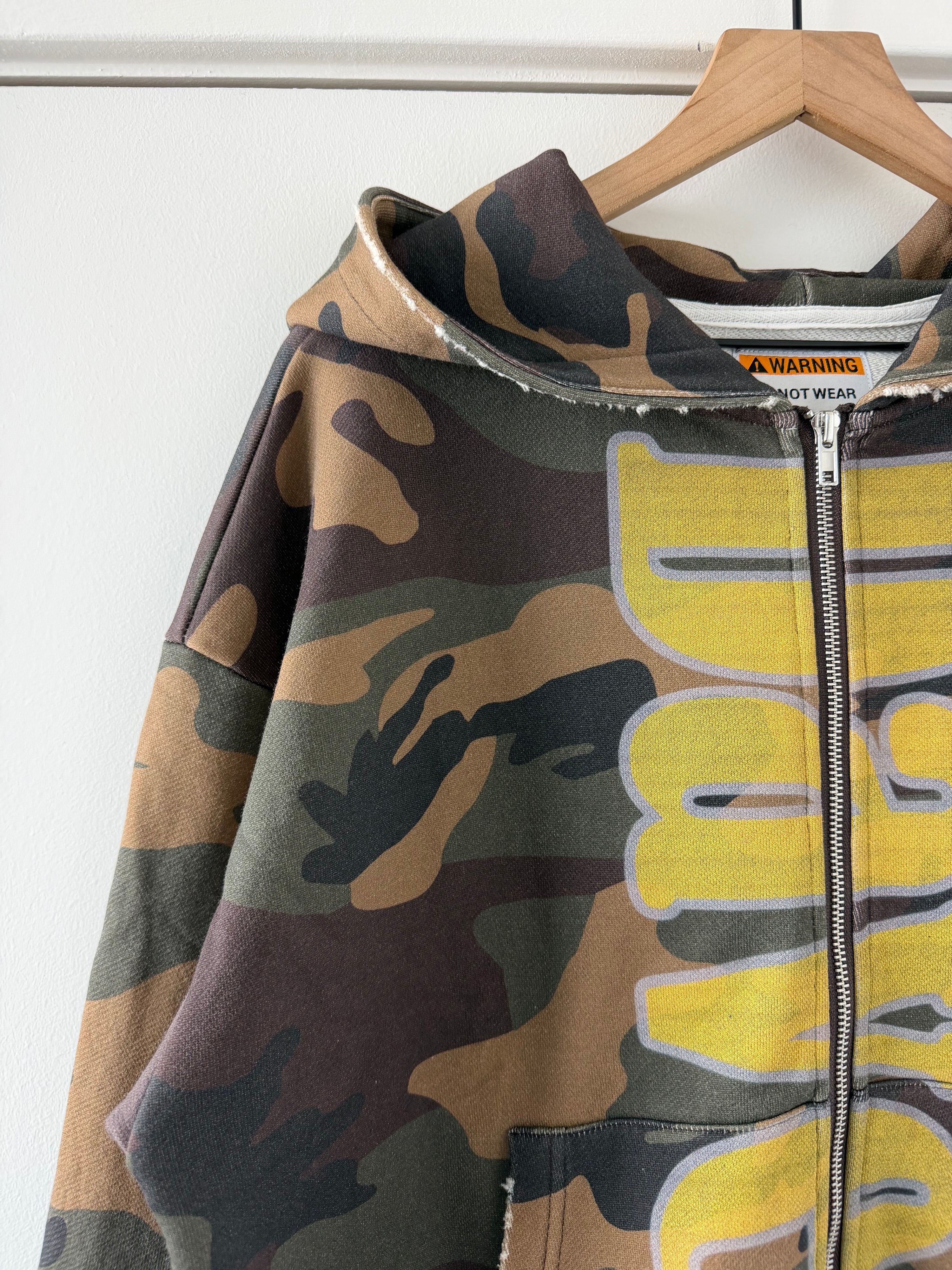 FOREVER YOUNG CAMO HOODIE