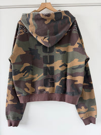 FOREVER YOUNG CAMO HOODIE