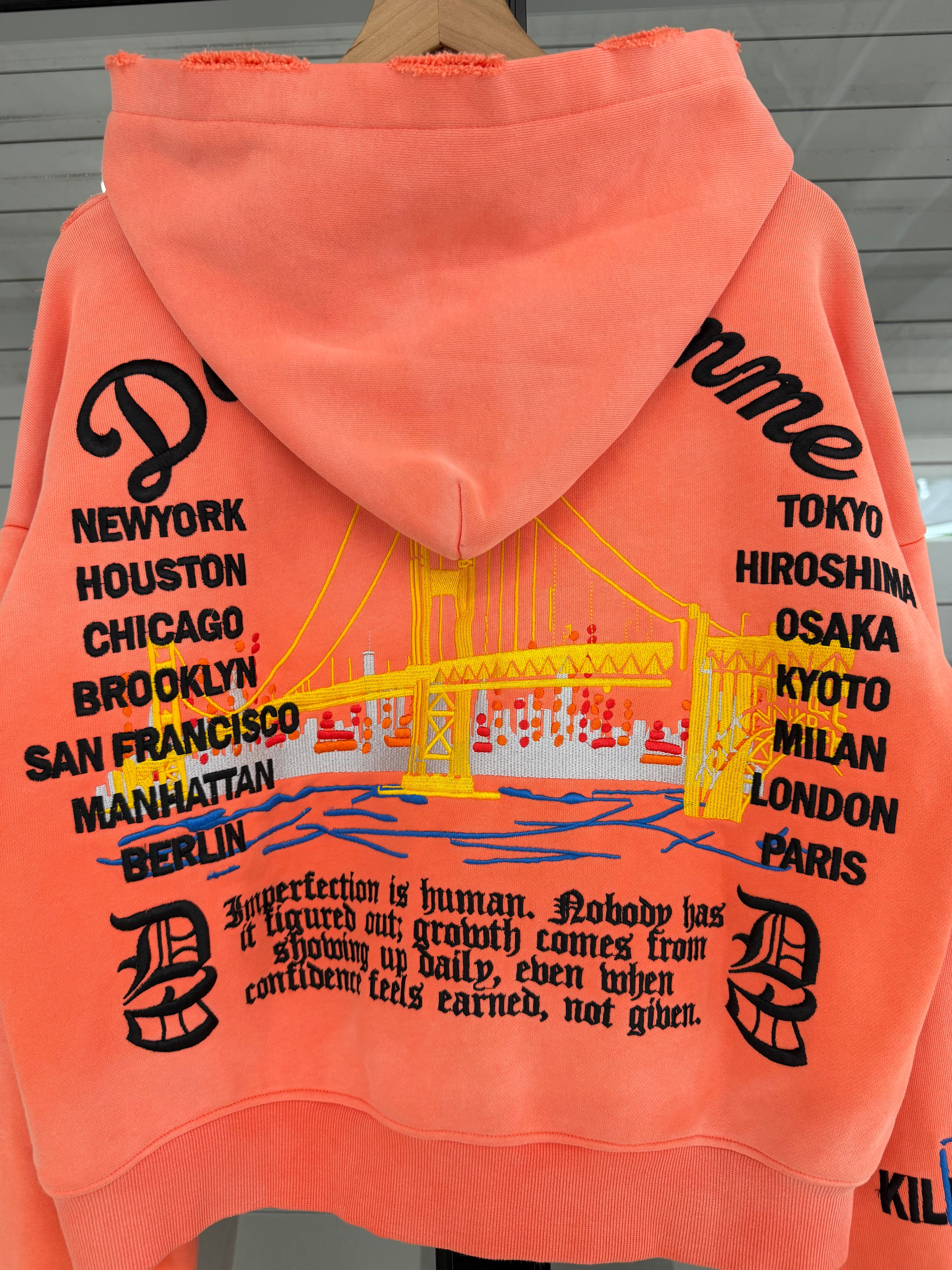 IMPERFECTION IS HUMAN HOODIE
