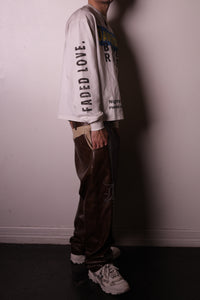 STUDDED LEATHER PANTS