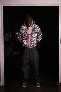 FOREVER YOUNG SNOW CAMO HOODIE