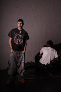 DVH STUDDED TEE BLACK