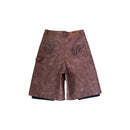 RIZ LEATHER SHORTS