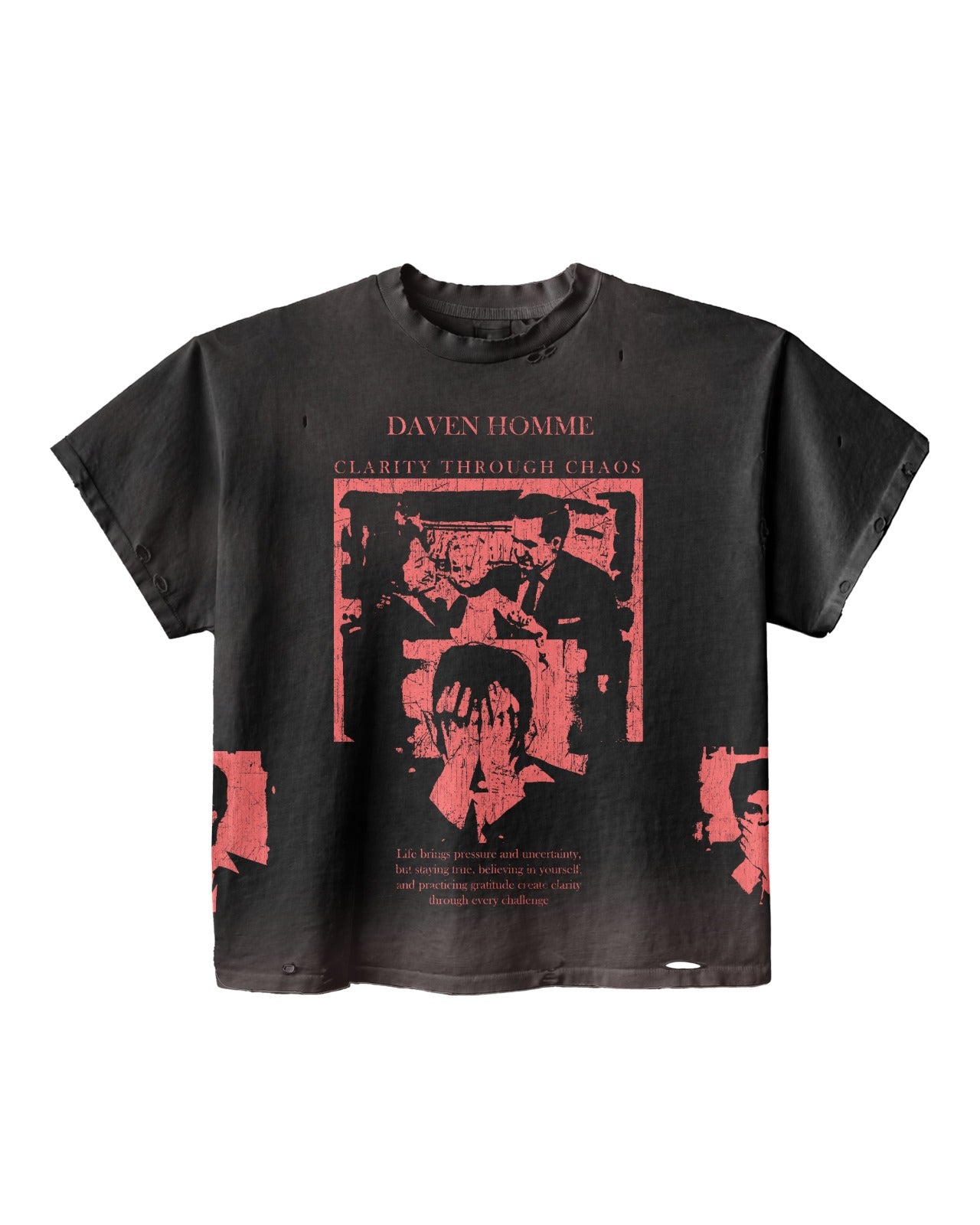 CLARITY THROUGH CHOAS TEE