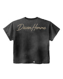 DVH STUDDED TEE BLACK