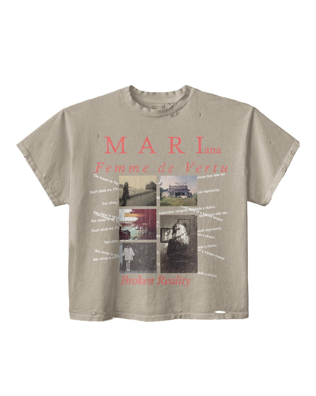 FEMME DE VERTU TEE