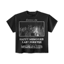 HAPPY MEMORIES TEE(BLACK)