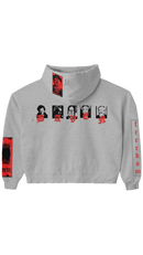 UNCHARTED ASH DH APPLIQUÉ EMBROIDERED HOODIE