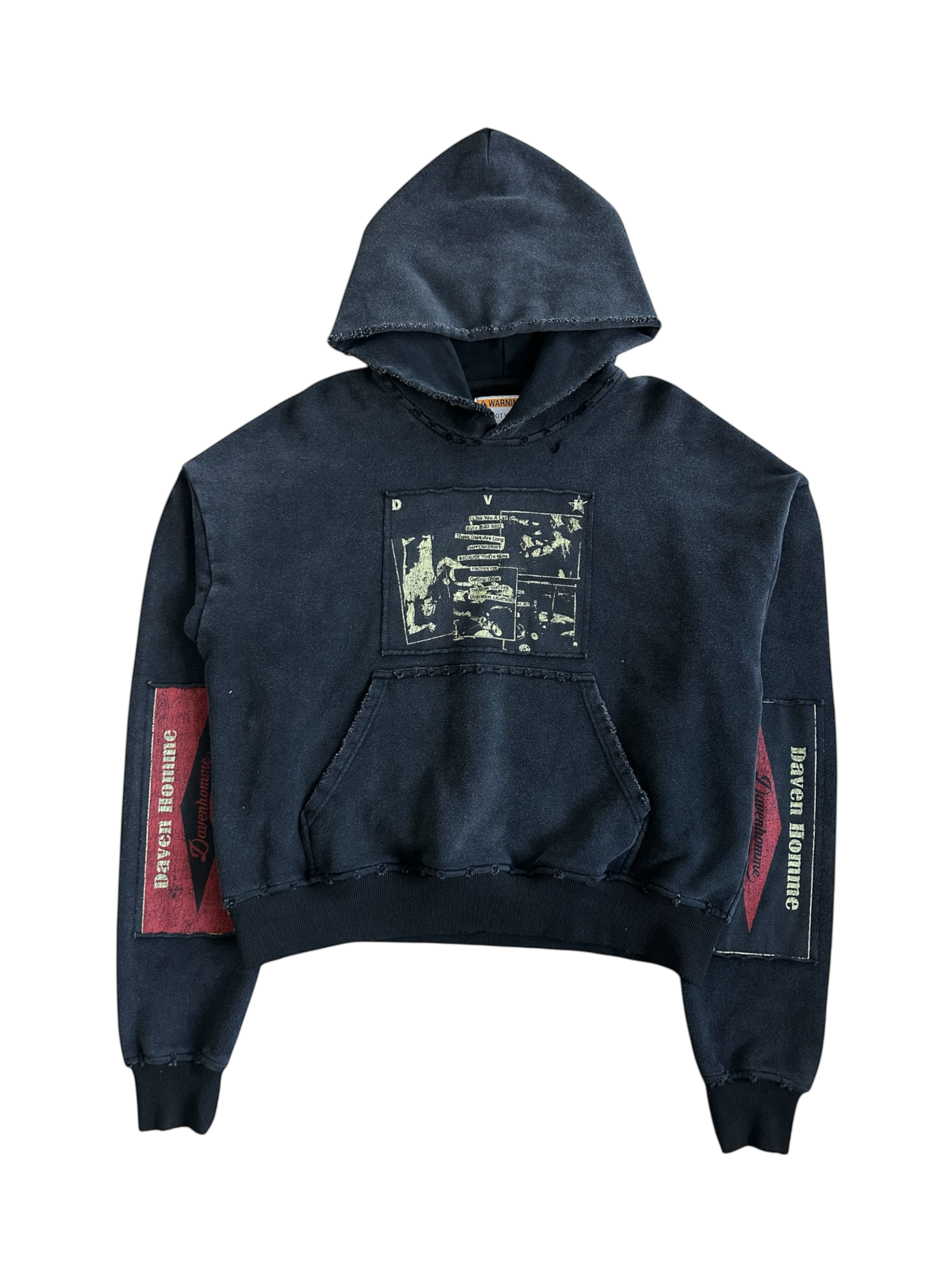 RAMONE PATCH HOODIE