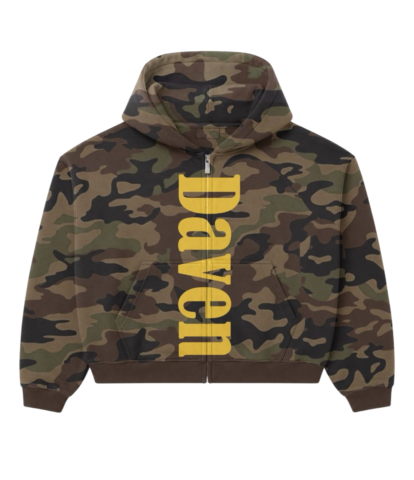 FOREVER YOUNG CAMO HOODIE
