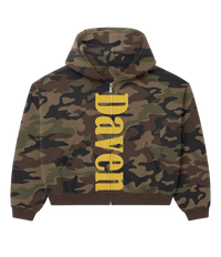 FOREVER YOUNG CAMO HOODIE