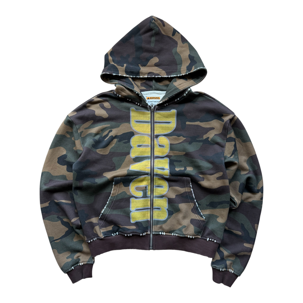 FOREVER YOUNG CAMO HOODIE