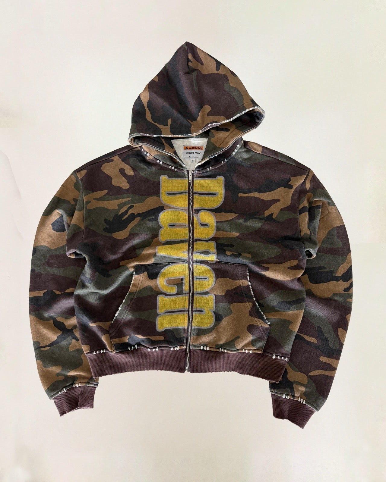 FOREVER YOUNG CAMO HOODIE